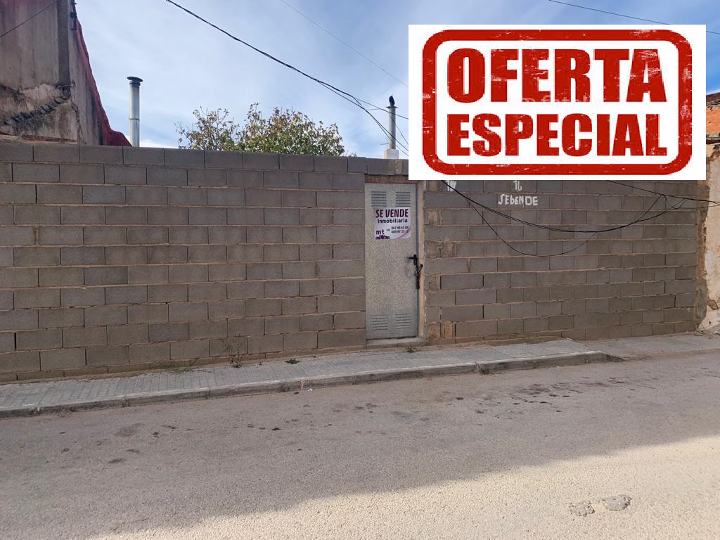 VENTA SOLAR URBANO EDIFICABLE CON VARIOS METROS (buen precio).